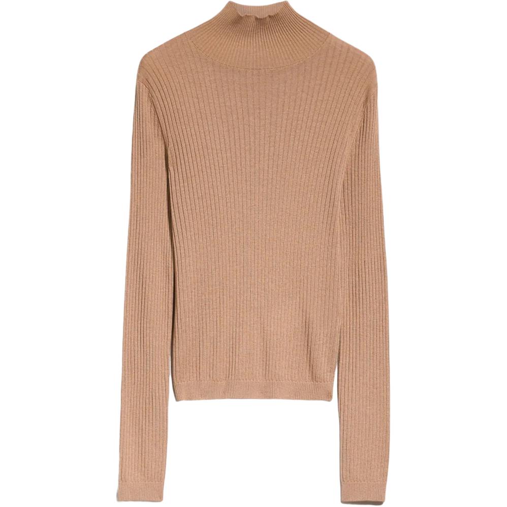 

Водолазка трикотажная джемпер MaxMara Studio, Camel