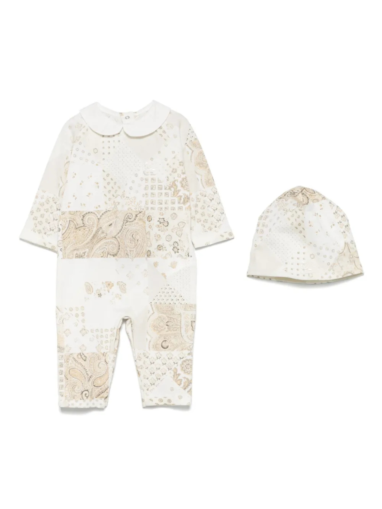 

Комплект для новорожденного с принтом пейсли ETRO KIDS, нейтральный