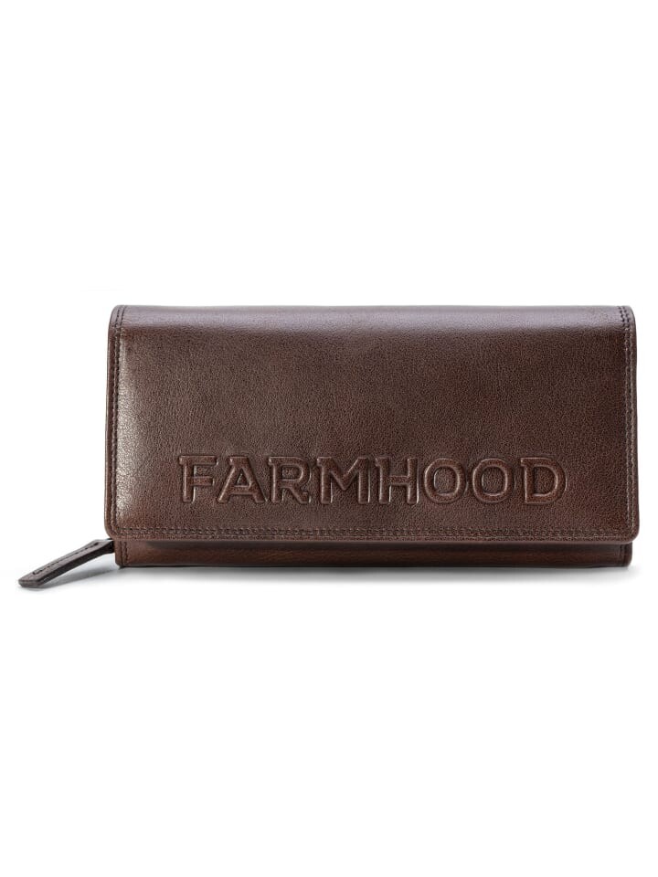 

Кошелек Farmhood, цвет dark brown