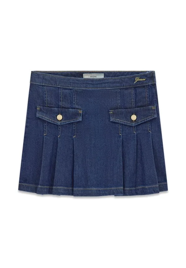 Плиссированная юбка Guess, Blau