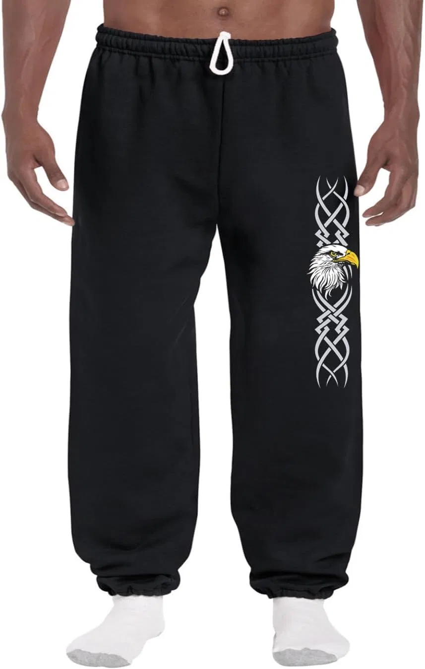 Generic Спортивные штаны Eagle Tribal Martial Arts, мужские брюки, одежда, аксессуары, подарки, черный