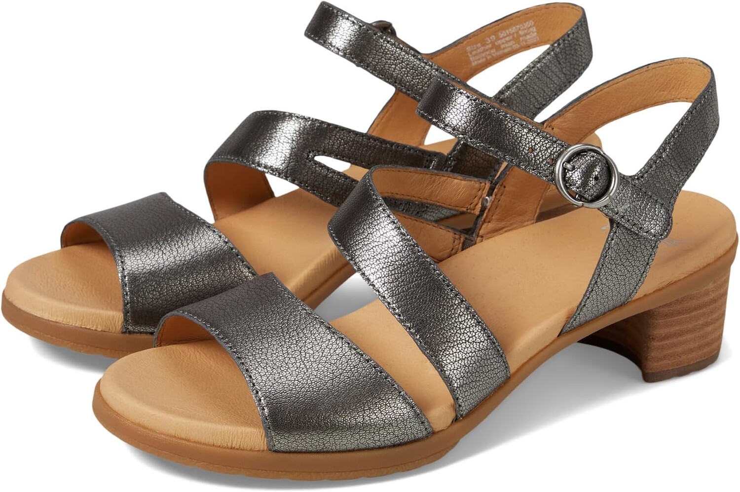 

Сандалии Dansko Tansy, цвет Gunmetal Metallic