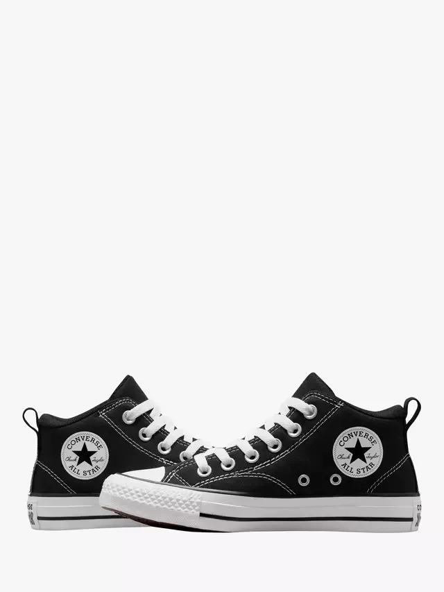 Детские кеды Chuck Taylor All Star Mid Top Canvas, черно-белые Converse — фото 3