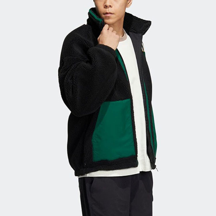 Бархатная куртка унисекс многоцветная Adidas Originals, цвет Multicolor — фото 3
