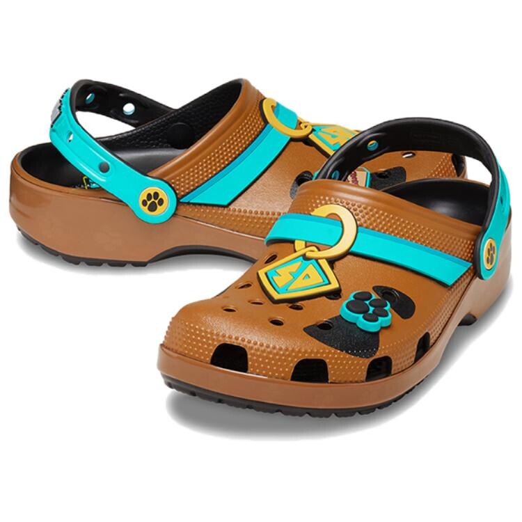 Классический сабо Скуби-Ду! Crocs, черный — фото 4
