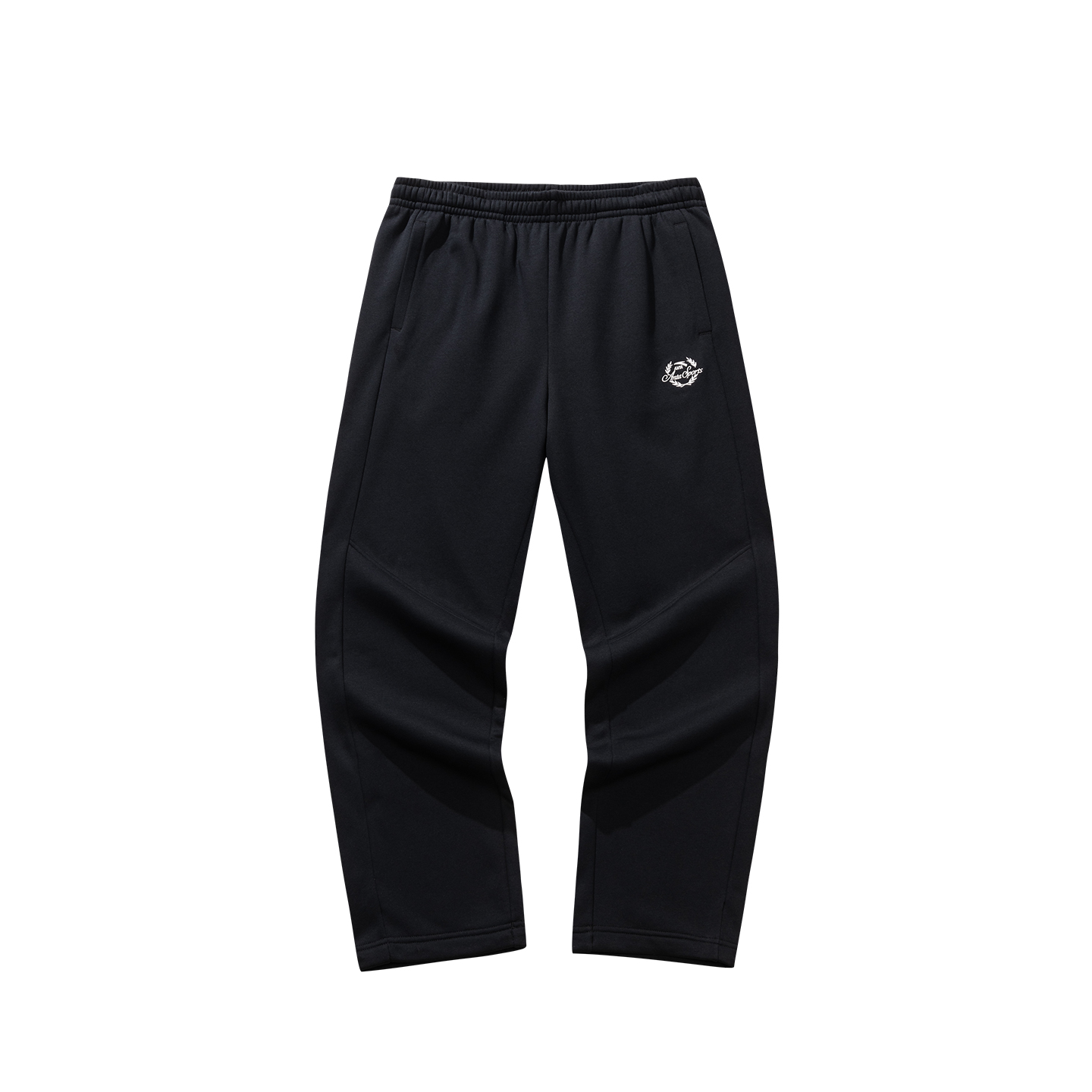 

ANTA Трикотажные спортивные штаны мужские базовые черные