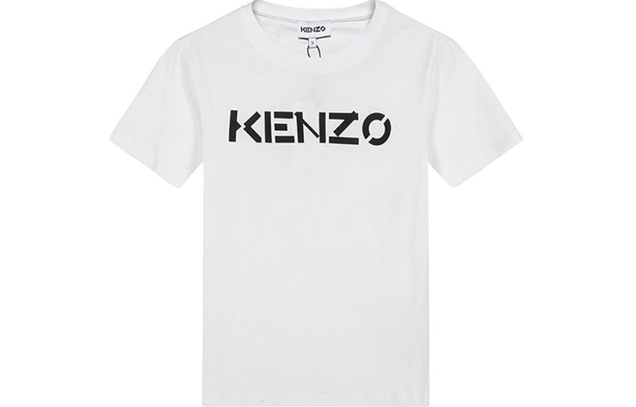 

Футболка женская Kenzo с буквенным логотипом, белый