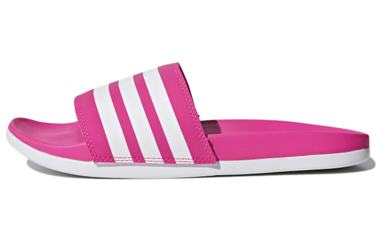 

Шлепанцы женские розово-красные/белые Adidas