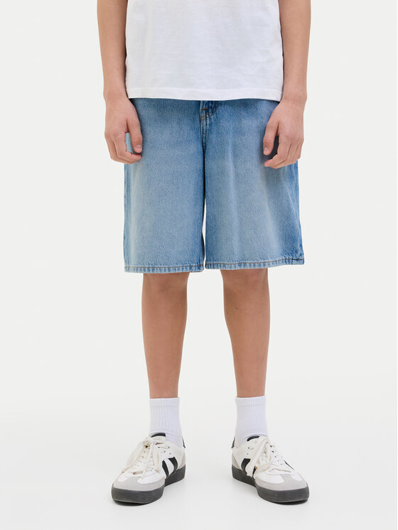 

Свободные джинсовые шорты 12269819 Jack&Jones Junior, синий