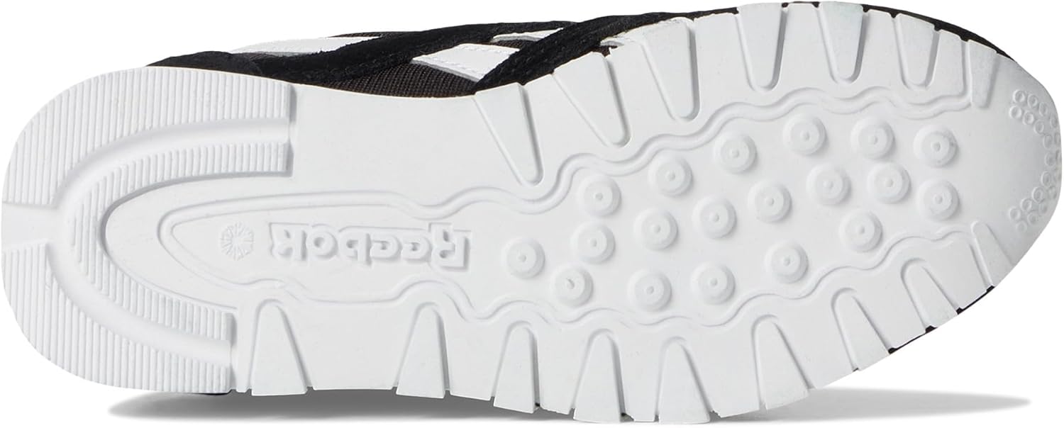 Кроссовки Reebok Classic для мальчиков, нейлон, белый/черный — фото 3