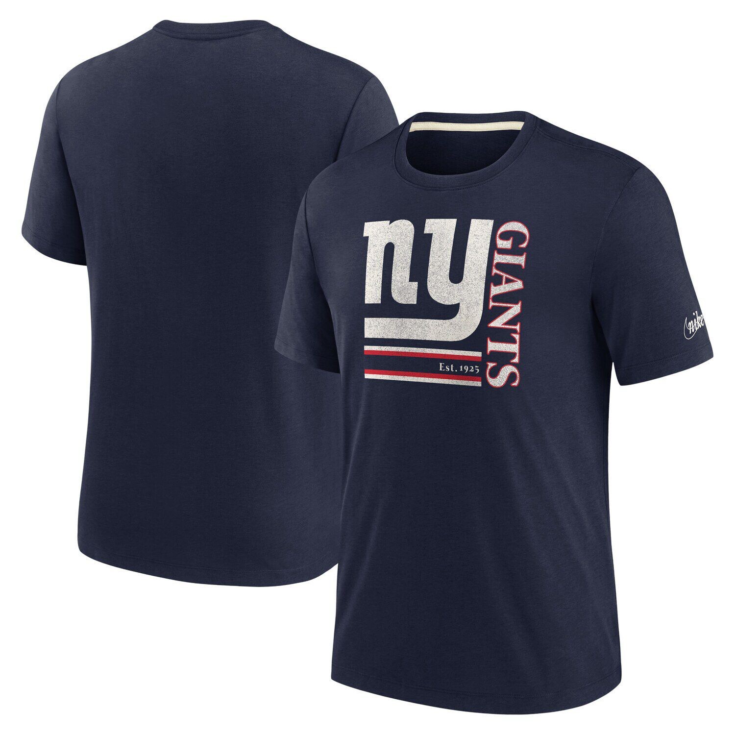 

Мужская темно-синяя футболка с логотипом Nike New York Giants Wordmark Tri-Blend, Синий, Мужская темно-синяя футболка с логотипом Nike New York Giants Wordmark Tri-Blend