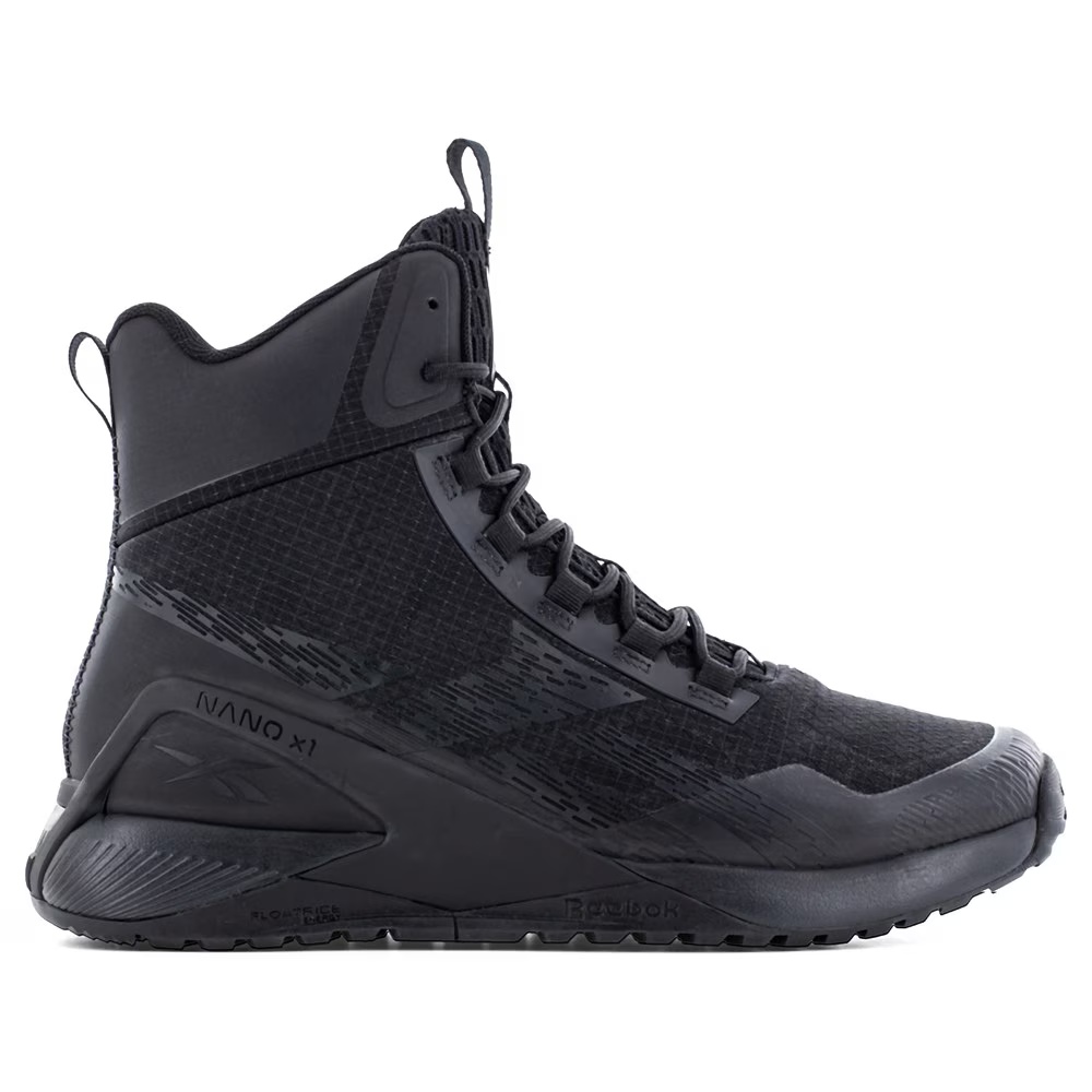 Тактический ботинок Reebok Work Nano x1 adventure с боковой молнией на 6 дюймов, black — фото 2