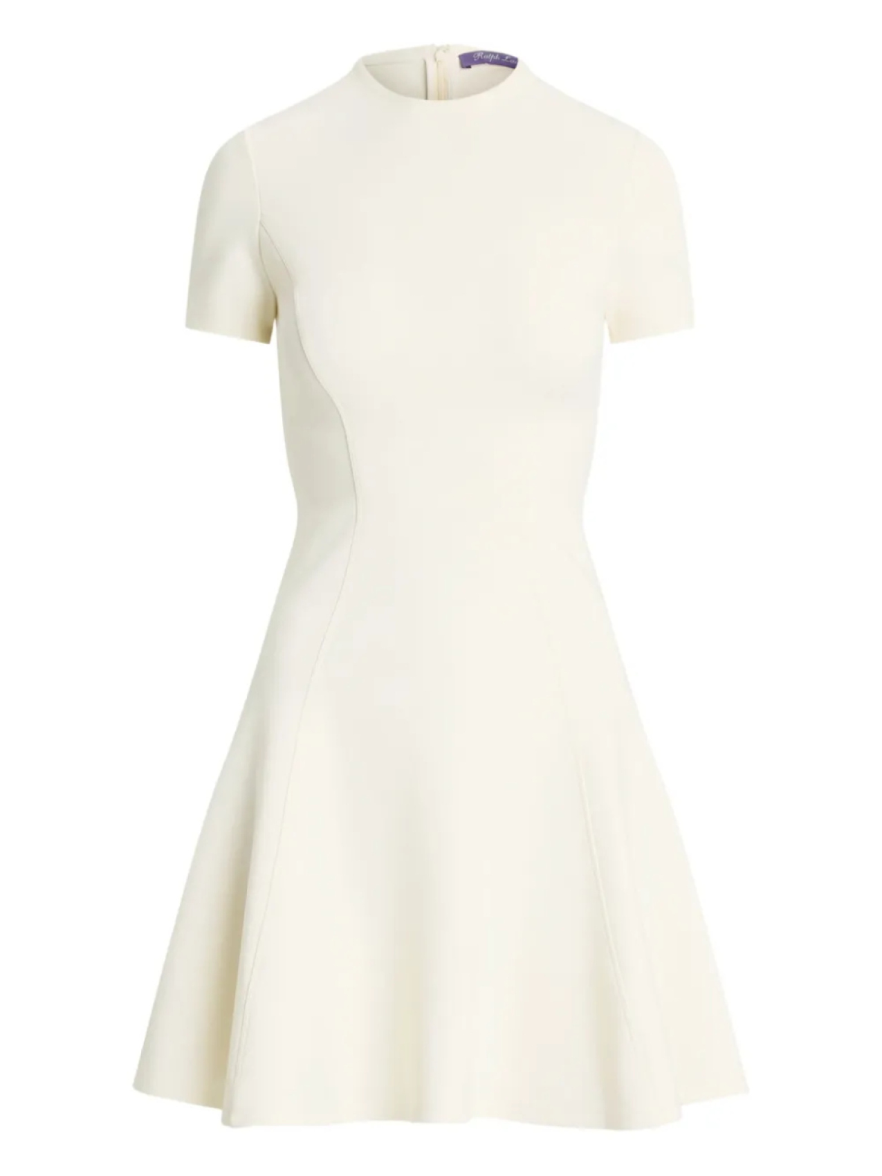 

Ralph Lauren Collection платье с короткими рукавами, белый