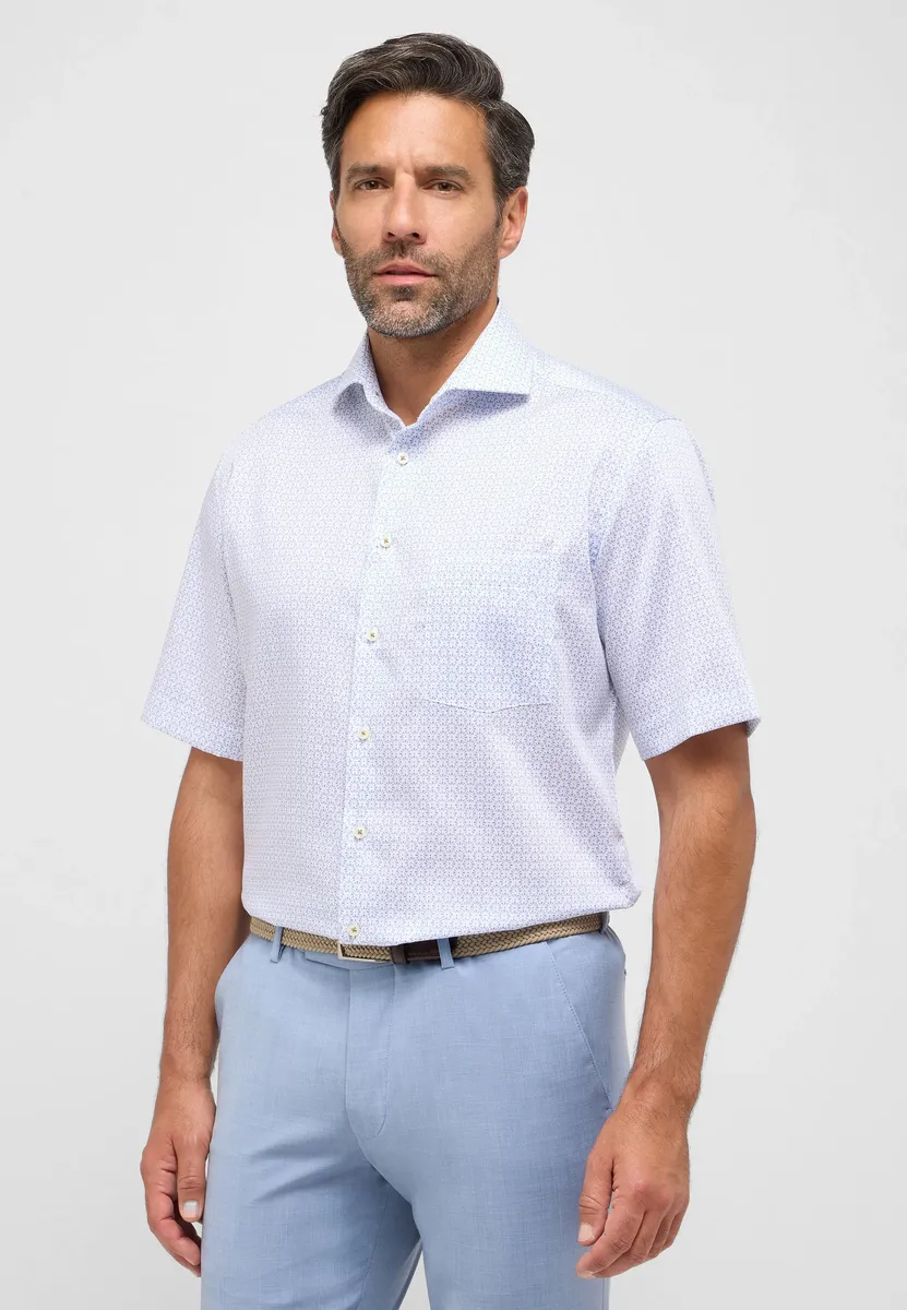 

Рубашка Eterna с короткими рукавами "MODERN FIT", бежевый