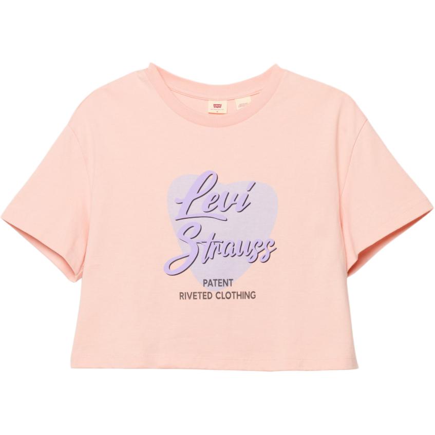 

Levis Футболка женская розовая
