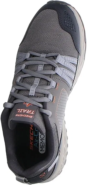 Мужские ботильоны Mustang Skechers, Tan Leather Mesh Charcoal Trim — фото 4