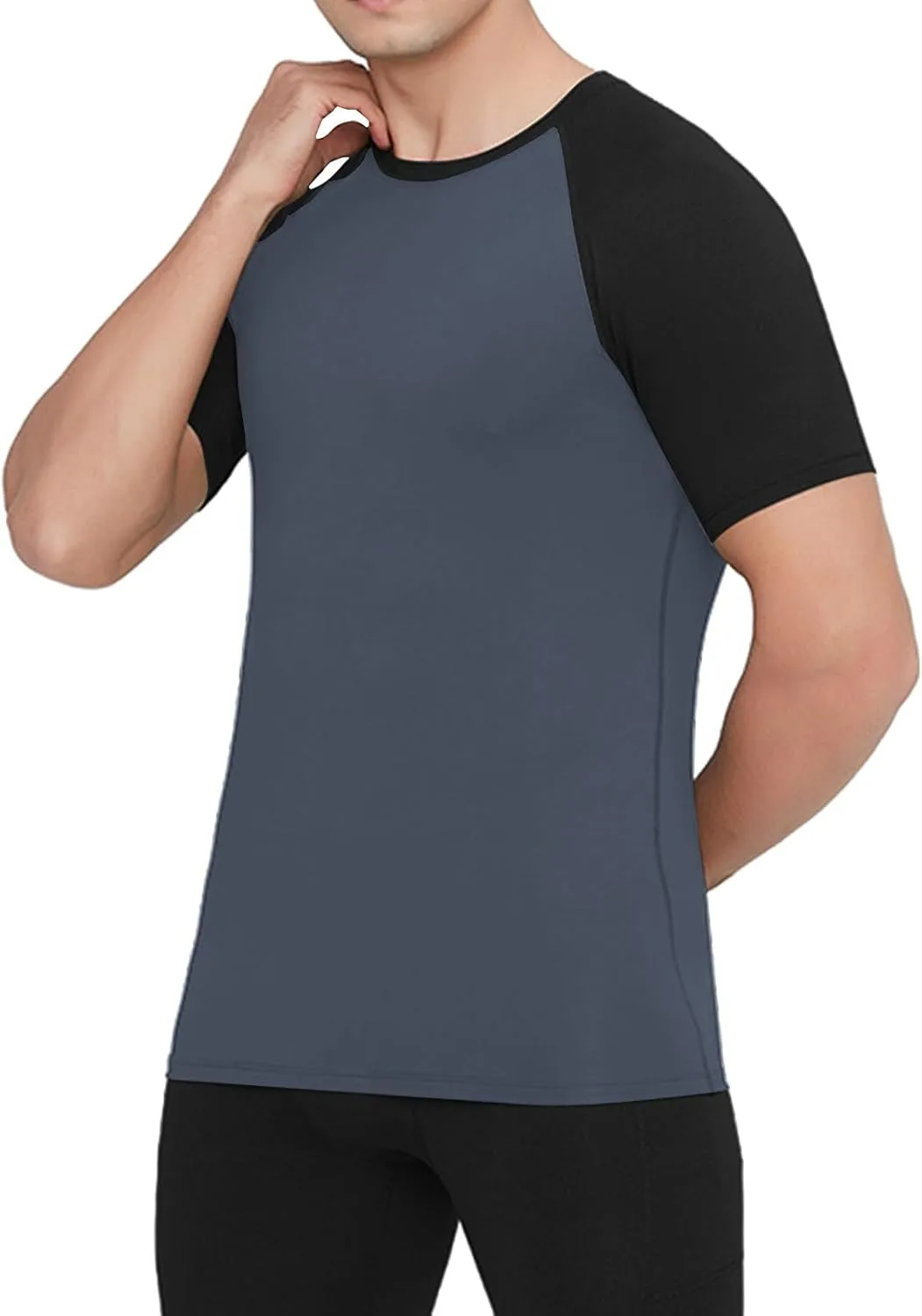 Футболка Baseball Tee для мужчин, Casual, Raglan, короткий рукав