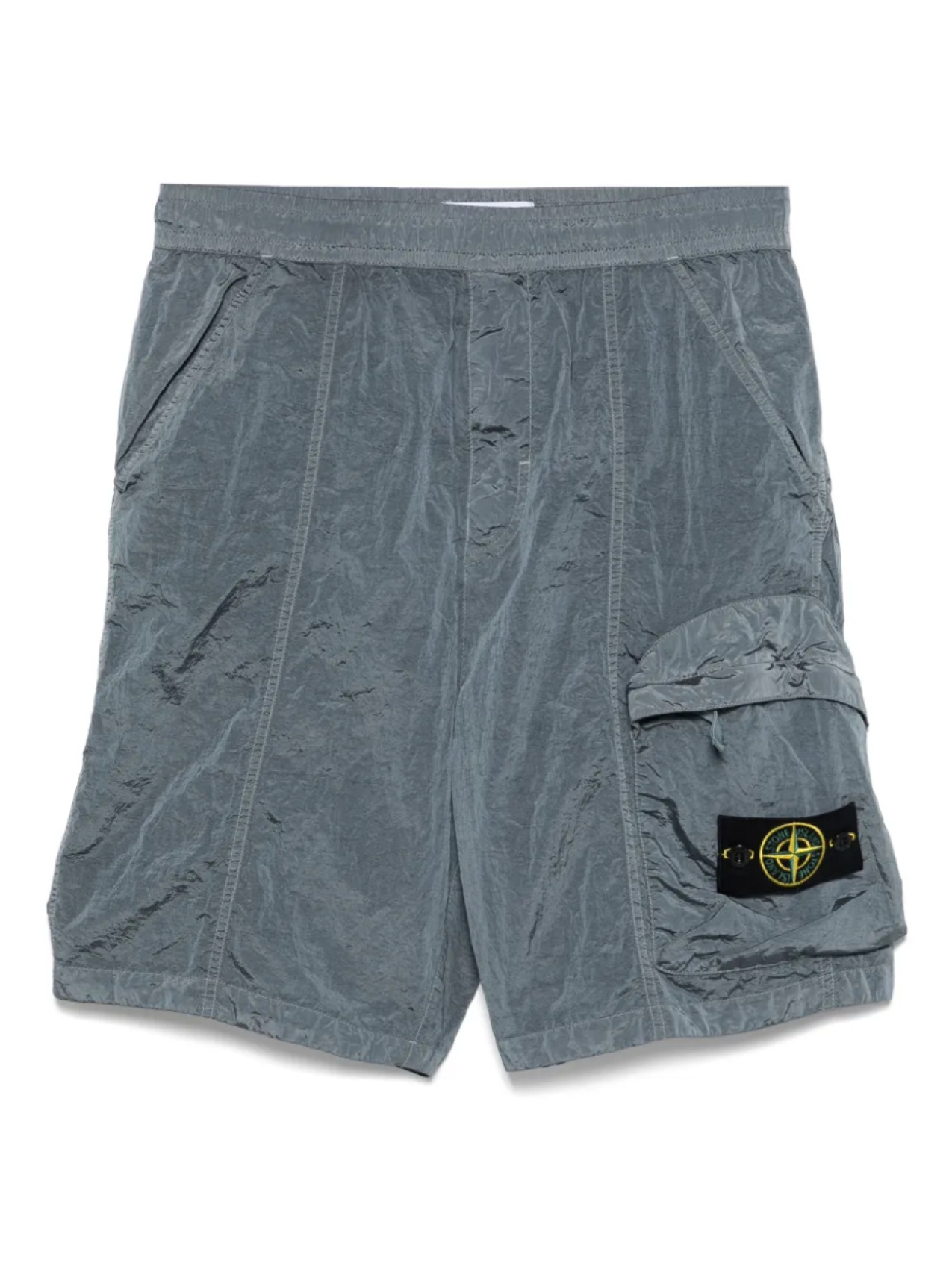 

Шорты с компасом Stone Island, серый