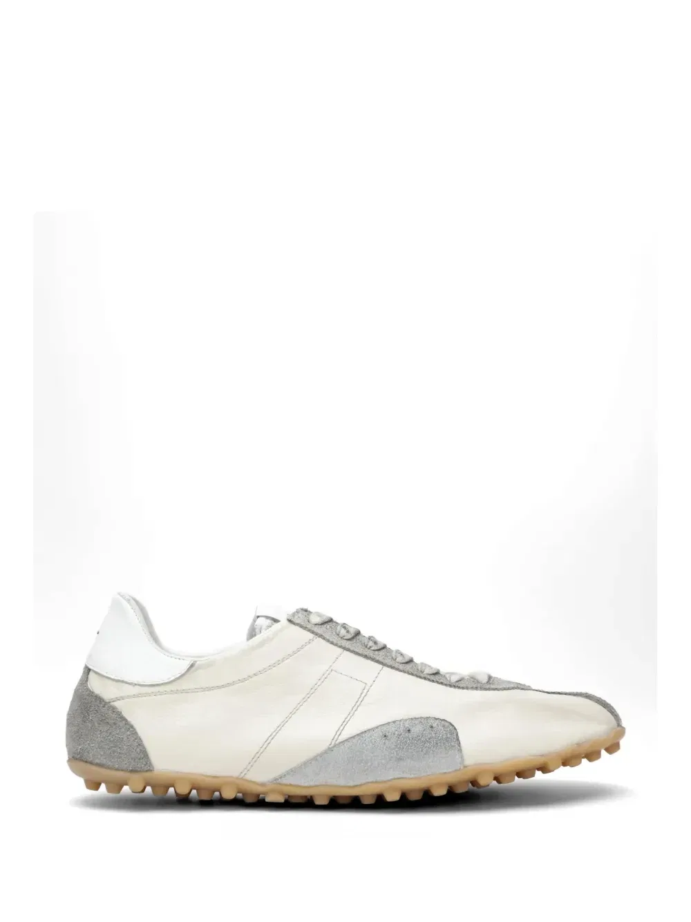 Кроссовки Sprinters из кожи со вставками MAISON MARGIELA, бежевый