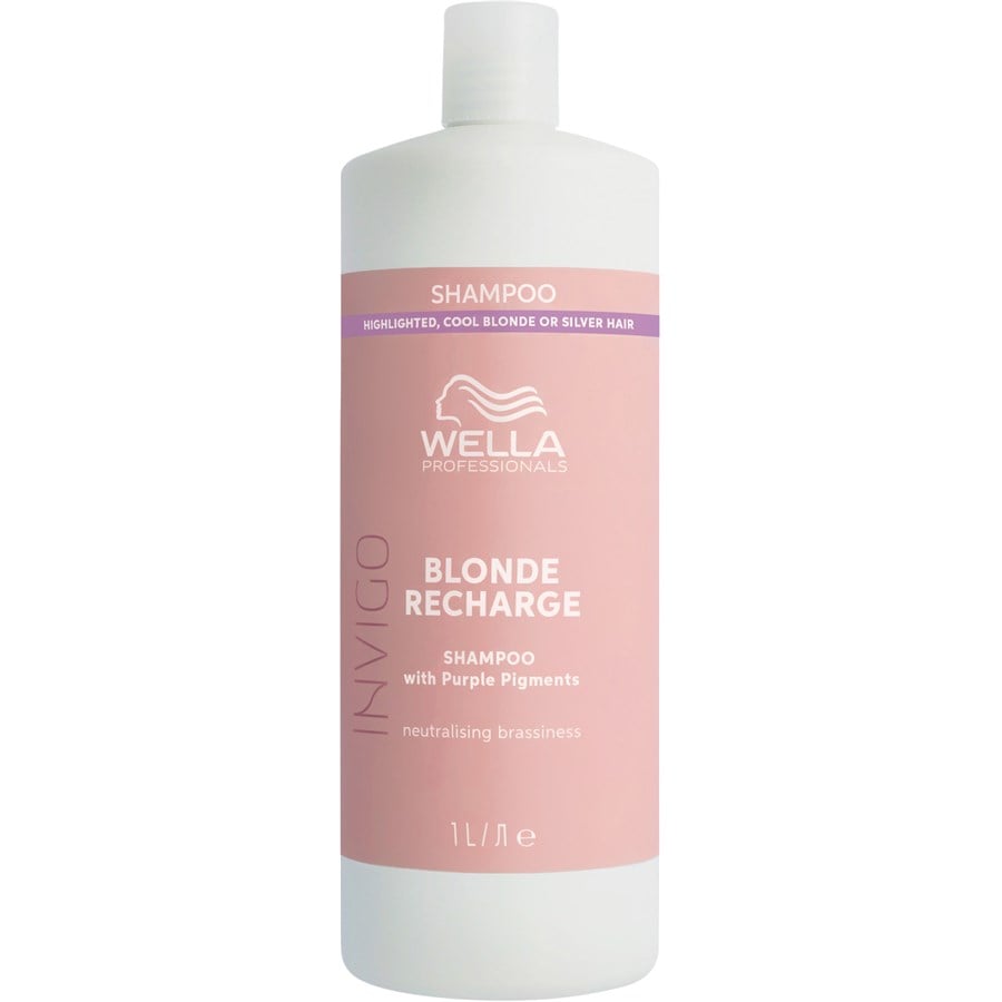 

Шампунь Wella Color Refreshing Shampoo Cool Blonde, Blond Recharge 1000 ml