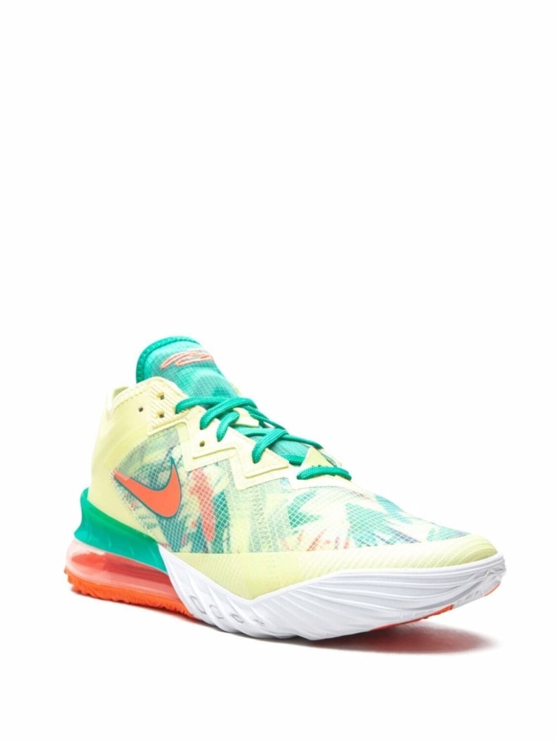 Nike кроссовки LeBron 18 Low, желтый — фото 2