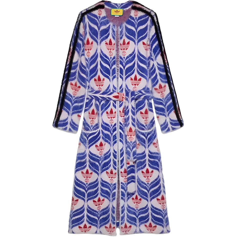 

GUCCI Топ X Adidas Gg Trefoil Coat Blue/Red