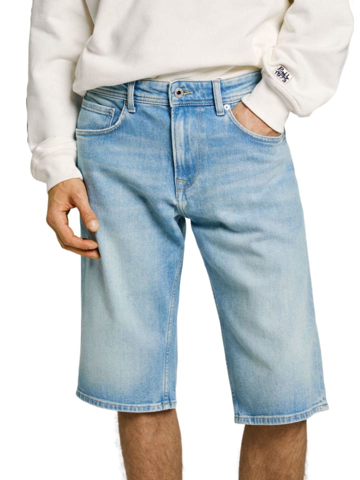 

Тканевые шорты Pepe Jeans, синий