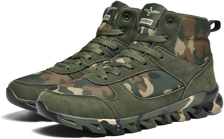 

Мужские камуфляжные кроссовки Babiup для походов и путешествий, спортивная повседневная обувь для мужчин, размеры 39-44, Camo