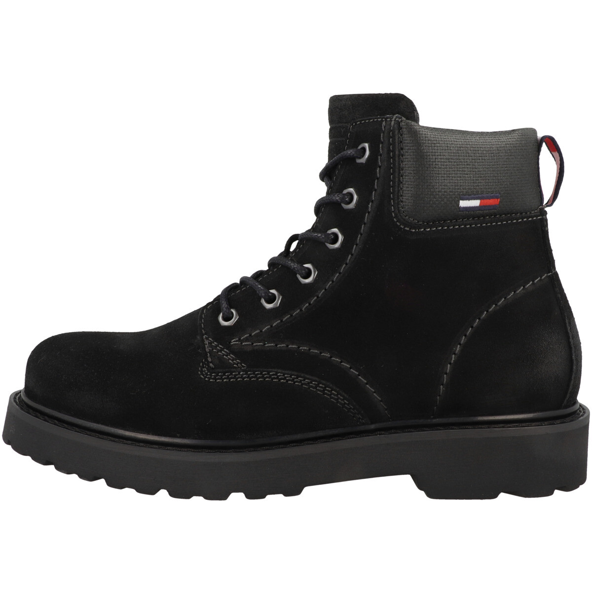 

Ботинки Tommy Hilfiger Schnür Tommy Jeans Bran Short Lace Up Nylon Collar, черный