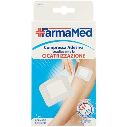 

Кожные бинты Farmamed 10х8см, 3 шт., 3 шт. в упаковке