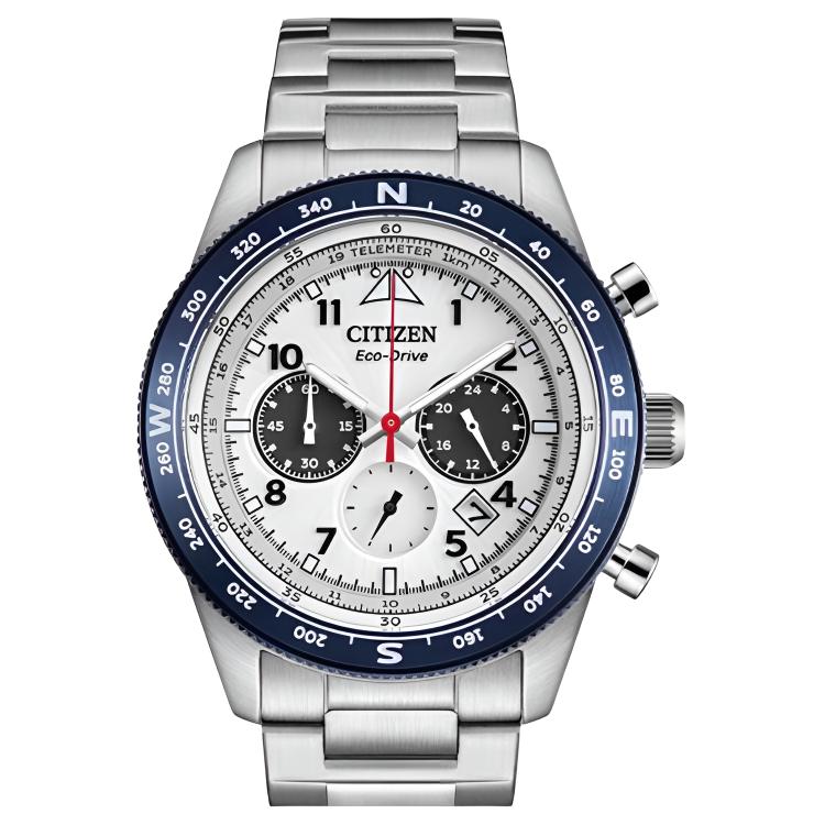 

CITIZEN Часы Unisex с белым циферблатом и кварцевым механизмом на солнечных батареях серии FUTURE FORCE