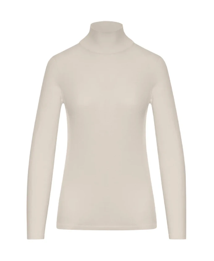 

Свитер с высоким воротником Meana Max Mara, бежевый