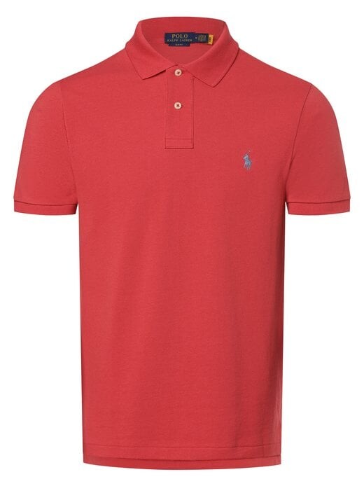 

Рубашка-Поло узкого кроя Polo Ralph Lauren, красный