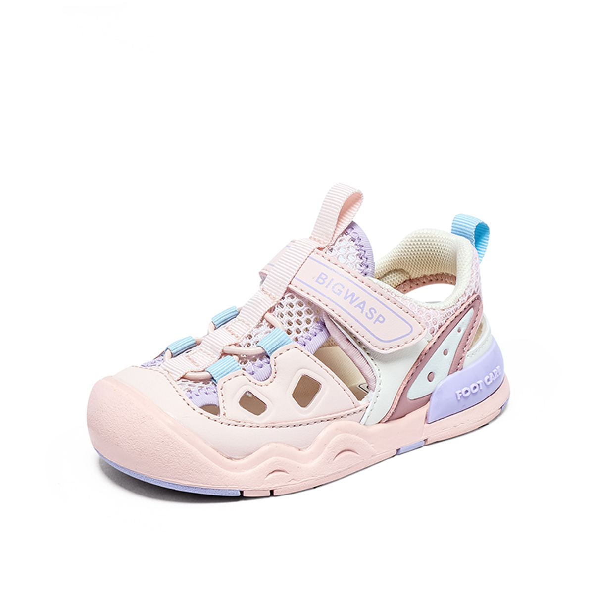 Детские сандалии для детей от 3 до 7 лет BIG WASP, розовый — фото 2