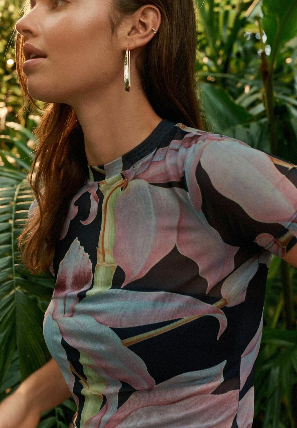 

Принт на футболке Next, темно-синий Kew Collection Short Sleeve