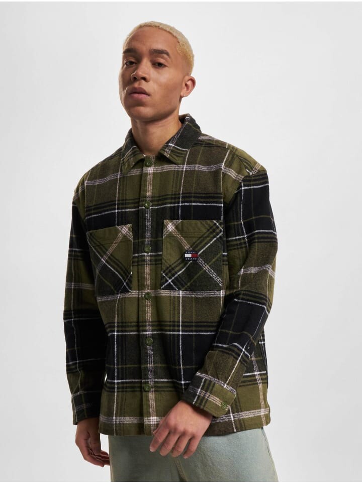 

Футболка Tommy Hilfiger, цвет drab olive green check