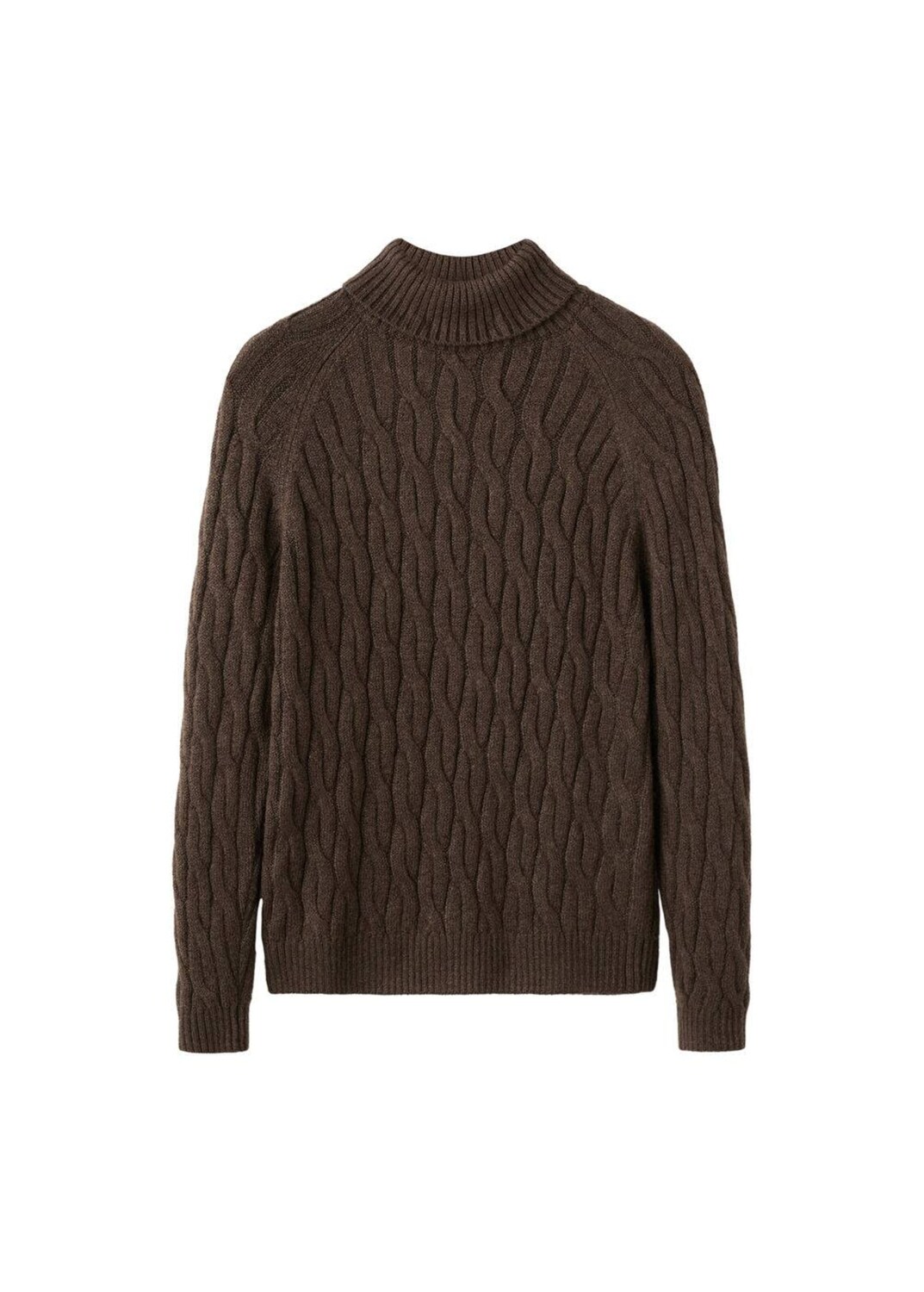 

MANGO MAN Свитер 'Mariat' в темно-коричневом цвете