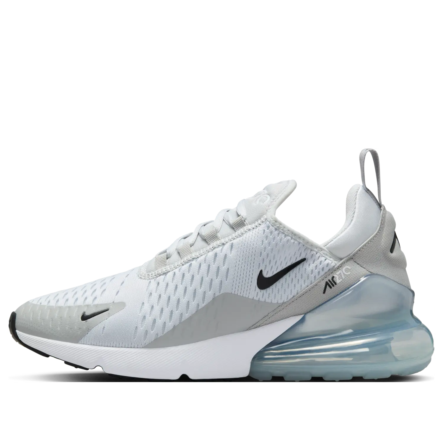 

(WMNS) Nike Air Max 270 'Pure Platinum Light Smoke Grey Metallic Silver'