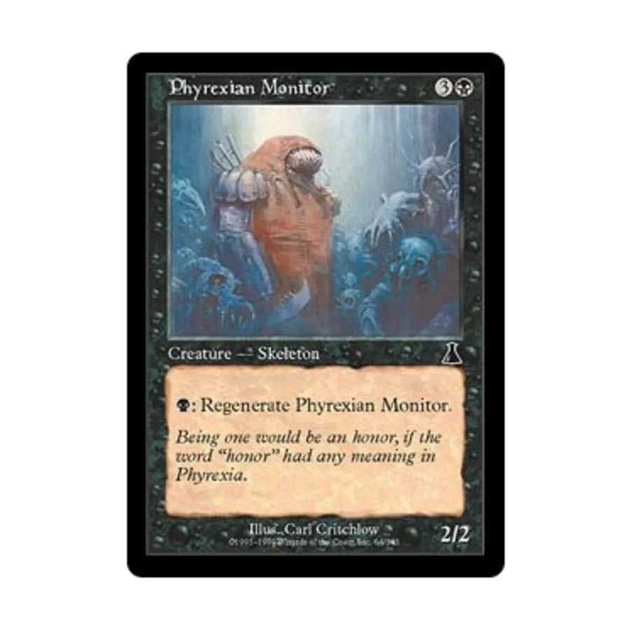 

CCG Фирексийский варан (С), MTG - Urza's Destiny