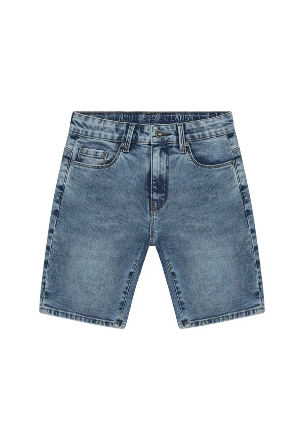 Широкие джинсовые шорты Indian Blue Jeans, Used Medium Denim