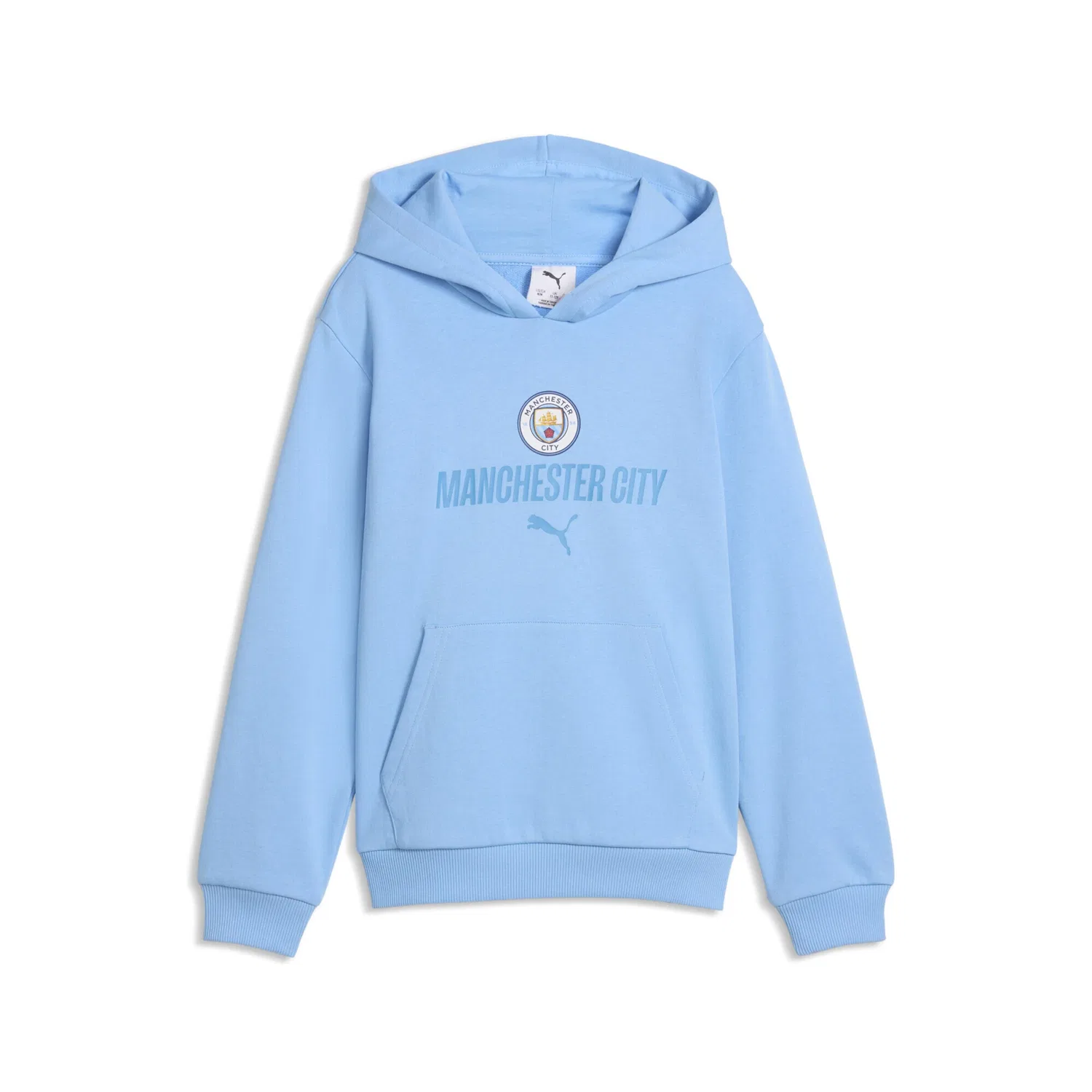Спортивная толстовка Puma Manchester City FtblCulture светло-голубого цвета