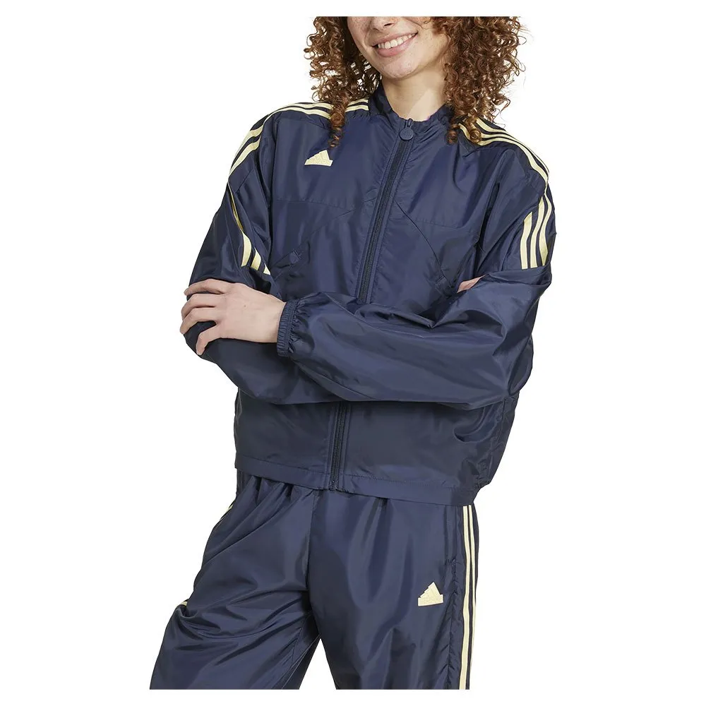 

Спортивная куртка adidas Tiro Cut 3 Stripes Summer Woven, синий