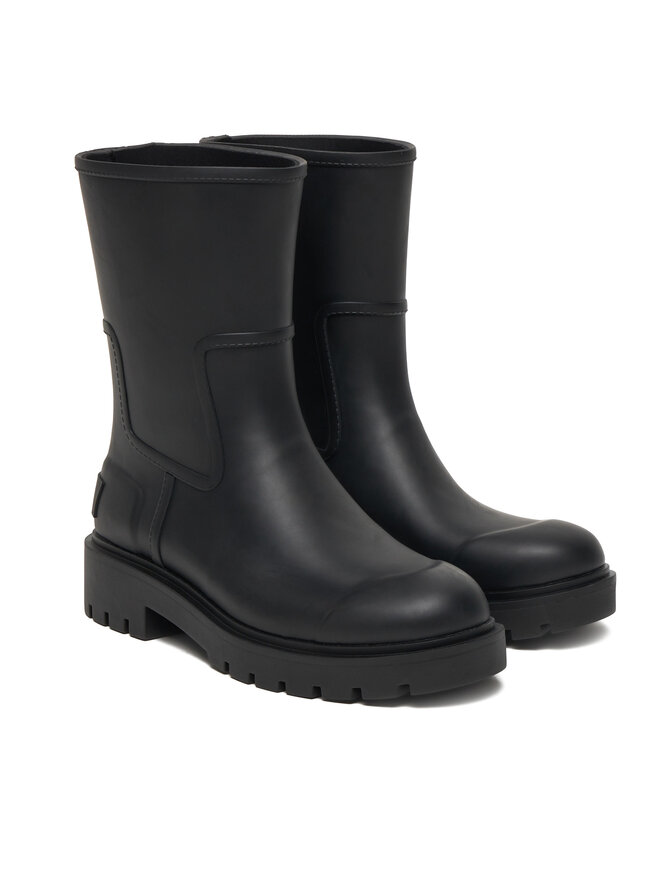 Резиновые сапоги Mid Rainboot YW0YW02004 Calvin Klein Jeans, черный — фото 2