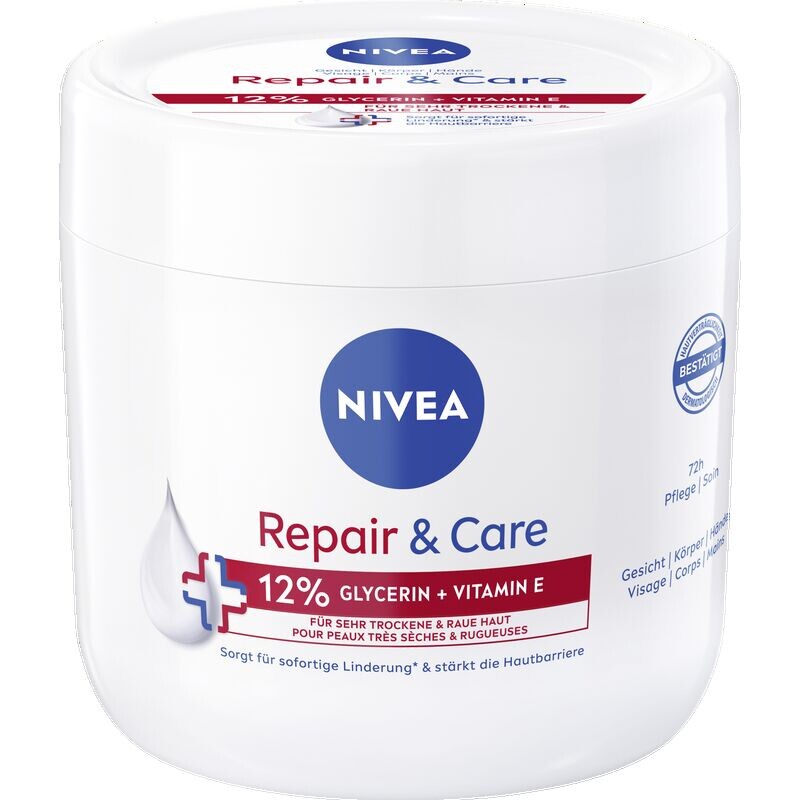 

Крем для восстановления и ухода NIVEA, 400 ml