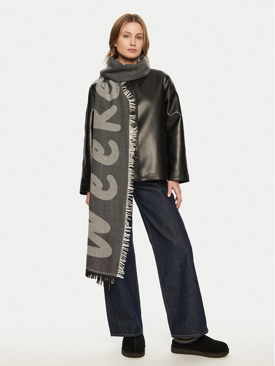

Шарф Flores 2515541064600 Weekend Max Mara, черный