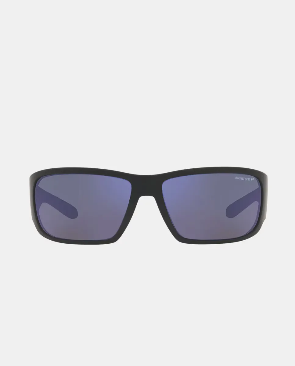 

Мужские прямоугольные солнцезащитные очки серого цвета Arnette, чёрный