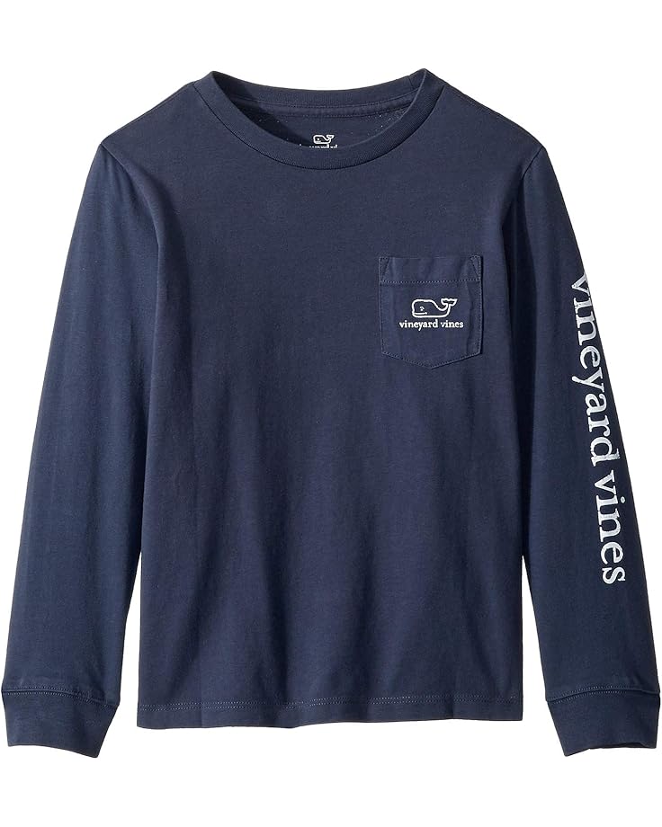 

Лонгслив Vineyard Vines Kids Long, цвет Blue Blazer