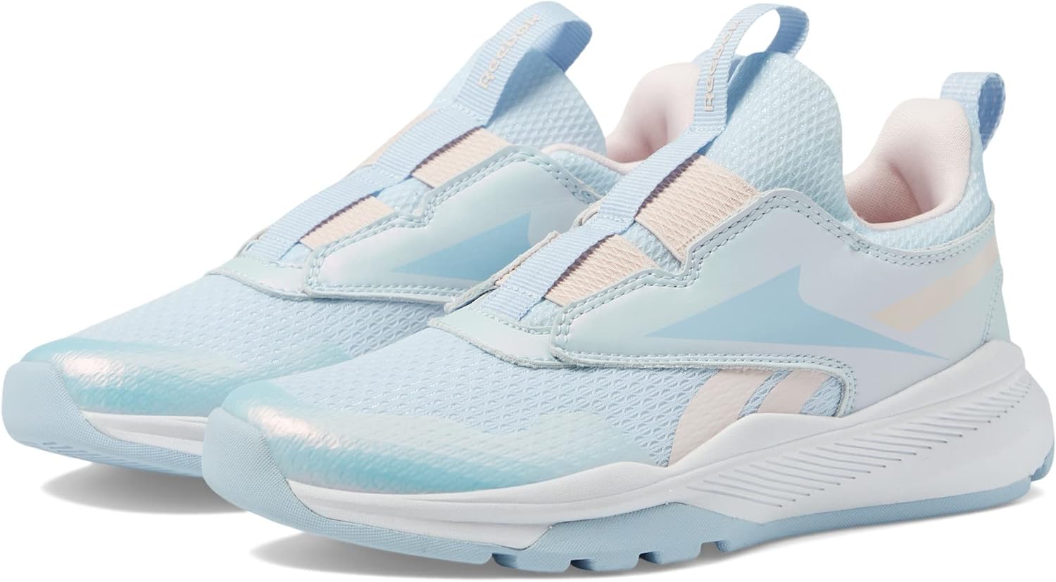 

Кроссовки Reebok для мальчиков Xt Sprinter Slip, белый/синий/розовый