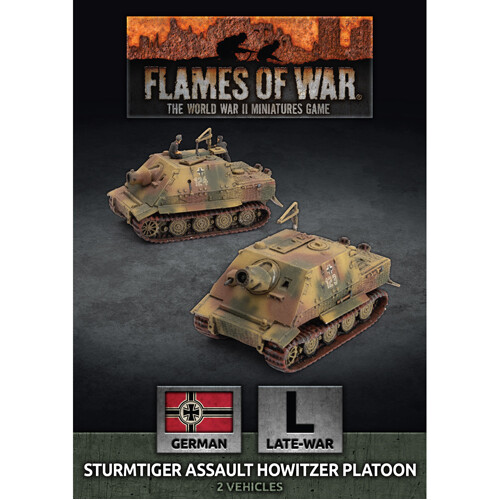 

Фигурки Sturmtiger (38Cm Rocket) Assault Howitzer Platoon (X2)