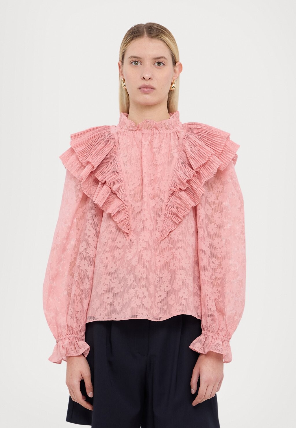 

Блуза JULIETTE BLOUSE Hofmann Copenhagen, розовый